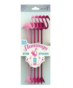 Wanderlust By Abby Flamingo Stir Sticks NEW